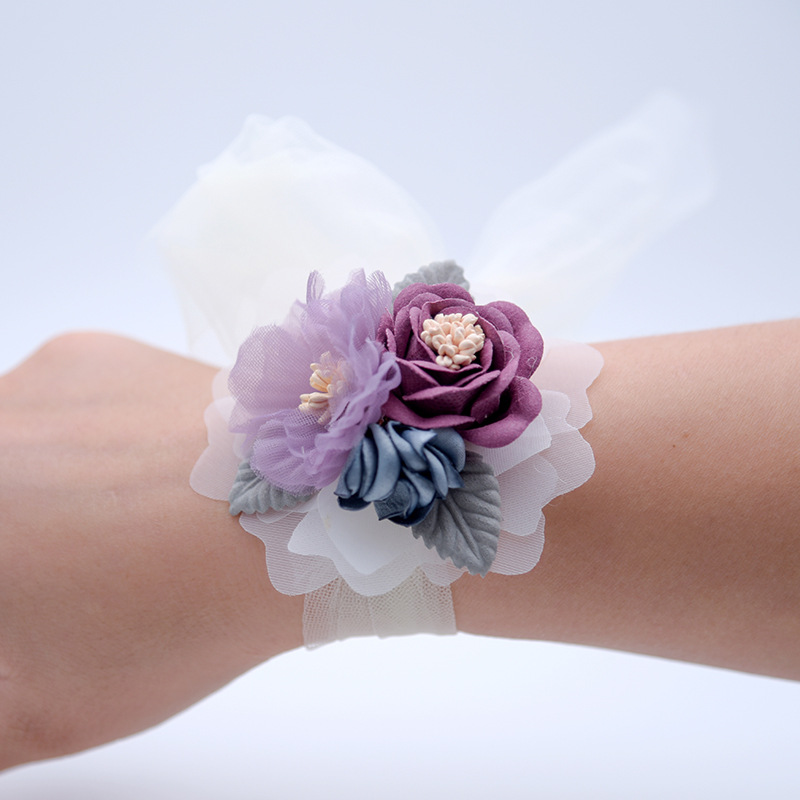 JaneVini fleurs artificielles Corsages de mariage – Grandado