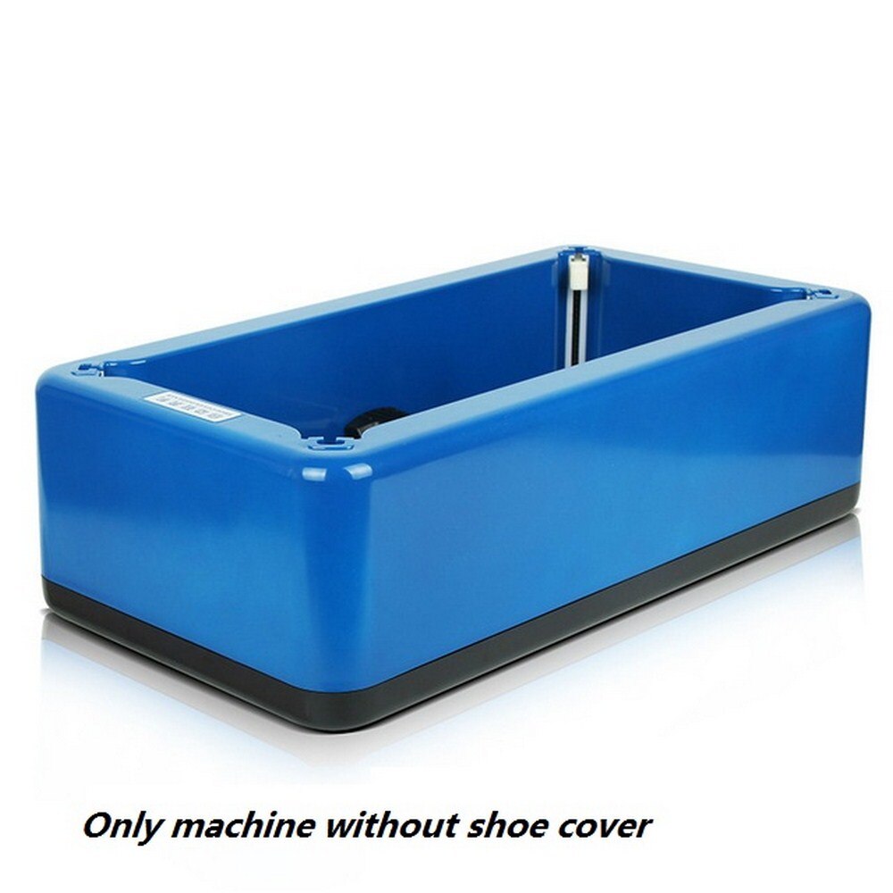 Automatic Shoe Cover Dispenser Household Stepping Disposable Waterproof and Dustproof Shoe Cover Dispenser Shoe Cover Dispenser: Blue