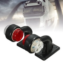 Auto Accessoires 10-30V LED Verlichting 12 LEDs Zijmarkeringslichten Waarschuwing Verlichting voor Truck van Pickup