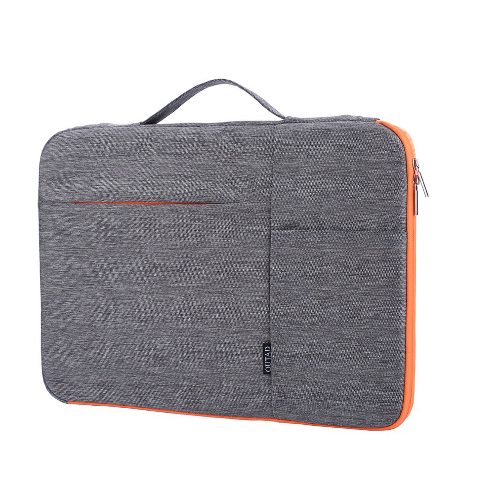 OUTAD 15 Inch Waterproof Laptop Case Bag Organizer with Handle for Laptop / Notebook / for MacBook Shock-proof Briefcase