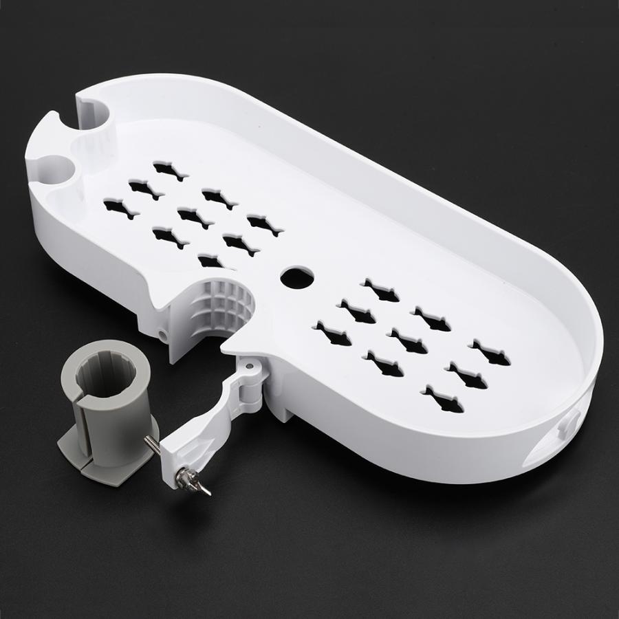 Doucheplank badkamer hefstang opbergrek zeepbakje douche opbergorganizer met 22/24/25mm slangen badkamer shampoo