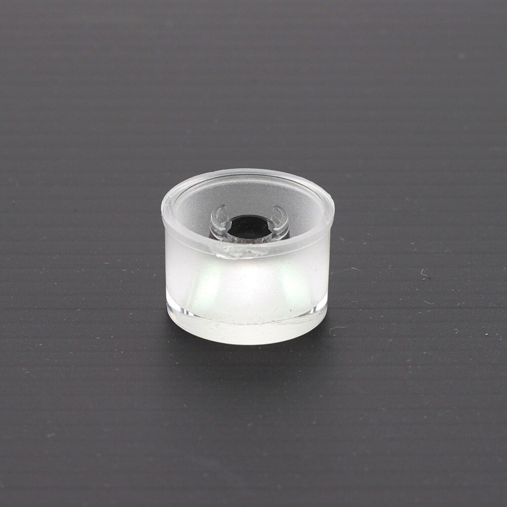 200 stuks lichtdoorlatendheid 92%  diameter 20mm waterdichte pmma led-lens 30/45/60 graden optische verlichting bolle lens met houder