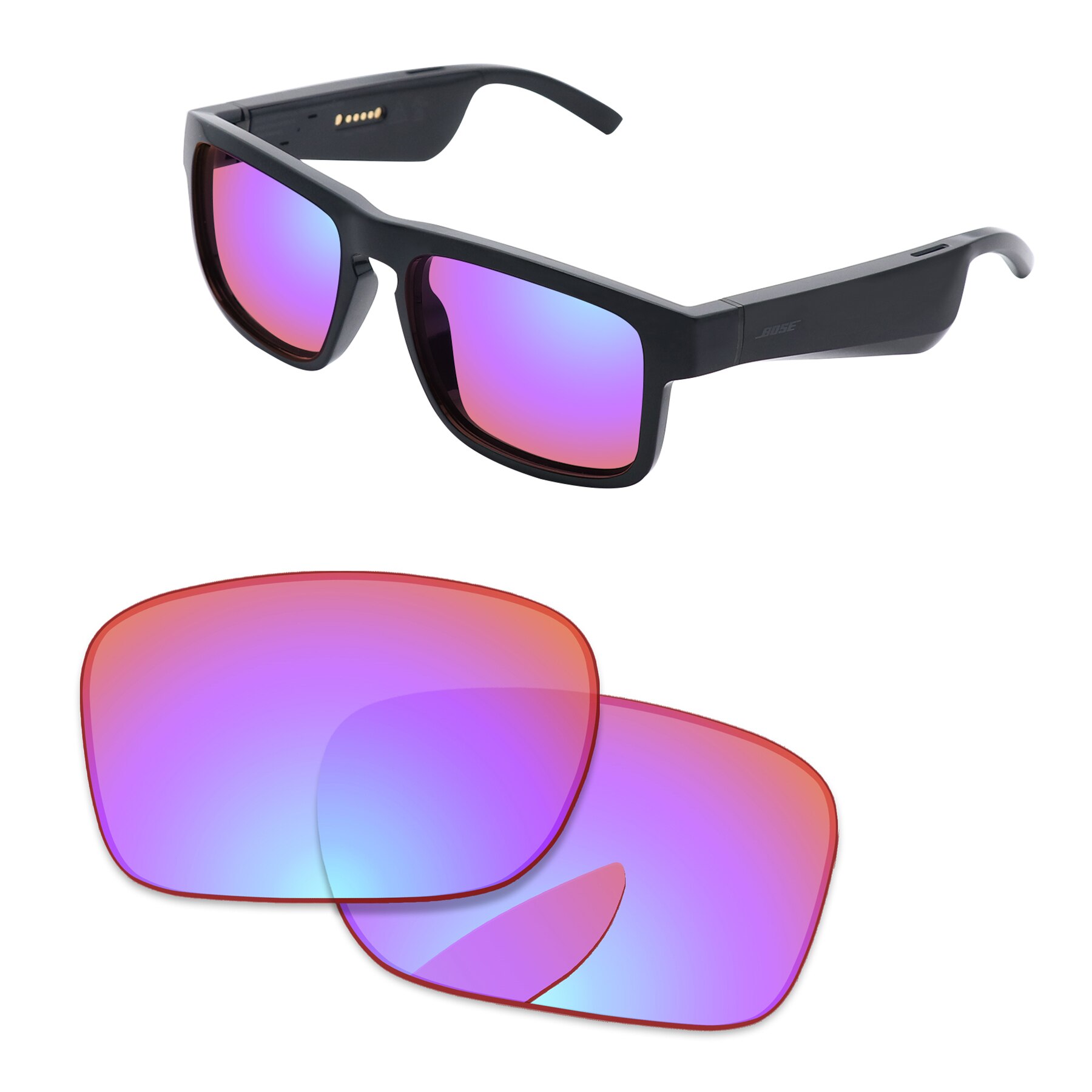 Alphax Ersatz Linsen für Bose Tenor Sonnenbrille Polarisierte-Mehrere Optionen