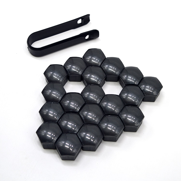20 Pcs Car Wheel Stud Nut Bolt Covers Cap Remover Tool Key Tweezers Removal Dismantle Tool Fits For Universal Car Auto