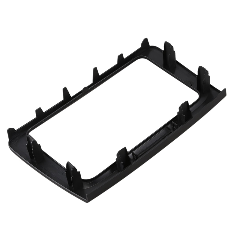 Negro 220X130x210mm 2 Din Car DVD Radio de Panel de salpicadero Fascia marco para Skoda Superb