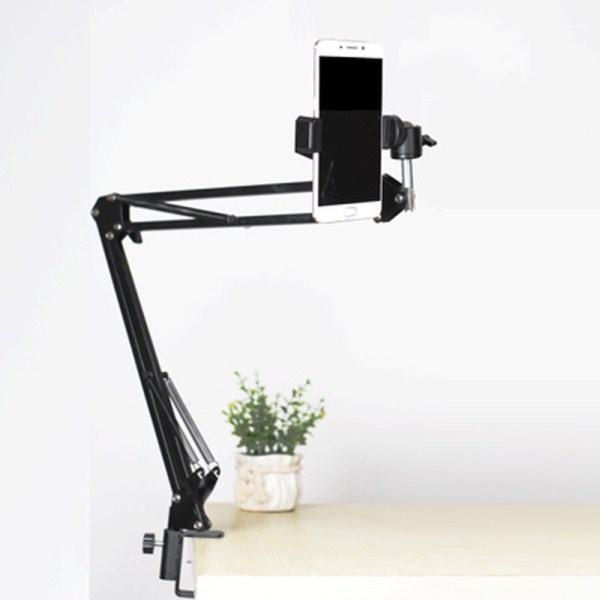 Fotografie Telefon Desktop Suspension Arm Halterung + 35W LED Lampe + Reflektor Softbox Kontinuierliche Beleuchtung Kit Für Foto Video schießen: Set 1