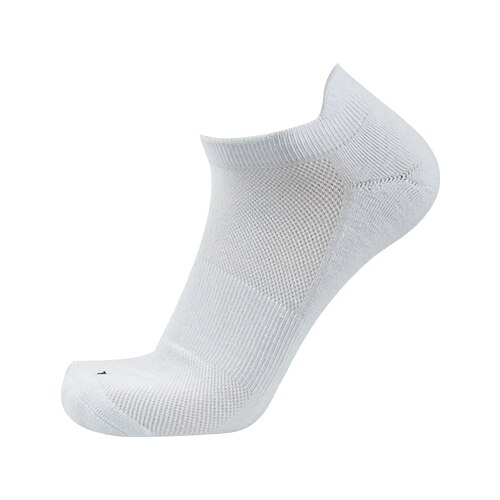 Men Women Coolmax Combed Cotton Socks Cycling Breathable Basketball Running Fitness Outdoors Badminton Tennis Sport Socks: WHITE / S/M