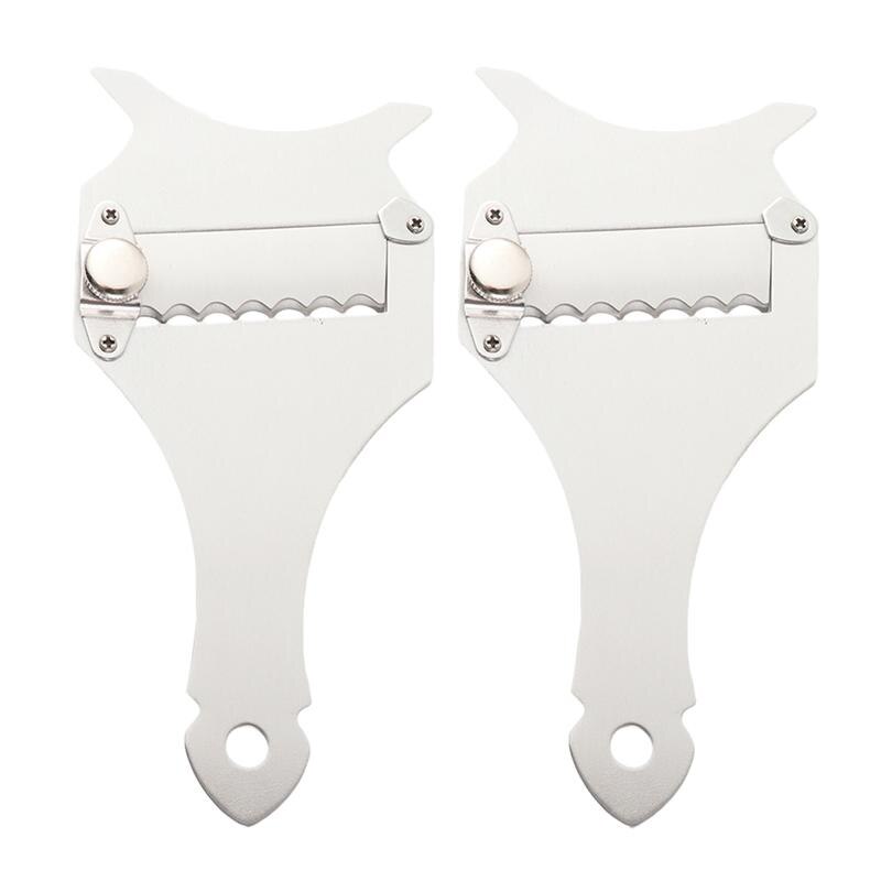 2PCS Portable Truffle Shaver Stainless Steel Chocolate Shaver Kitchen Tool Truffle Slicer