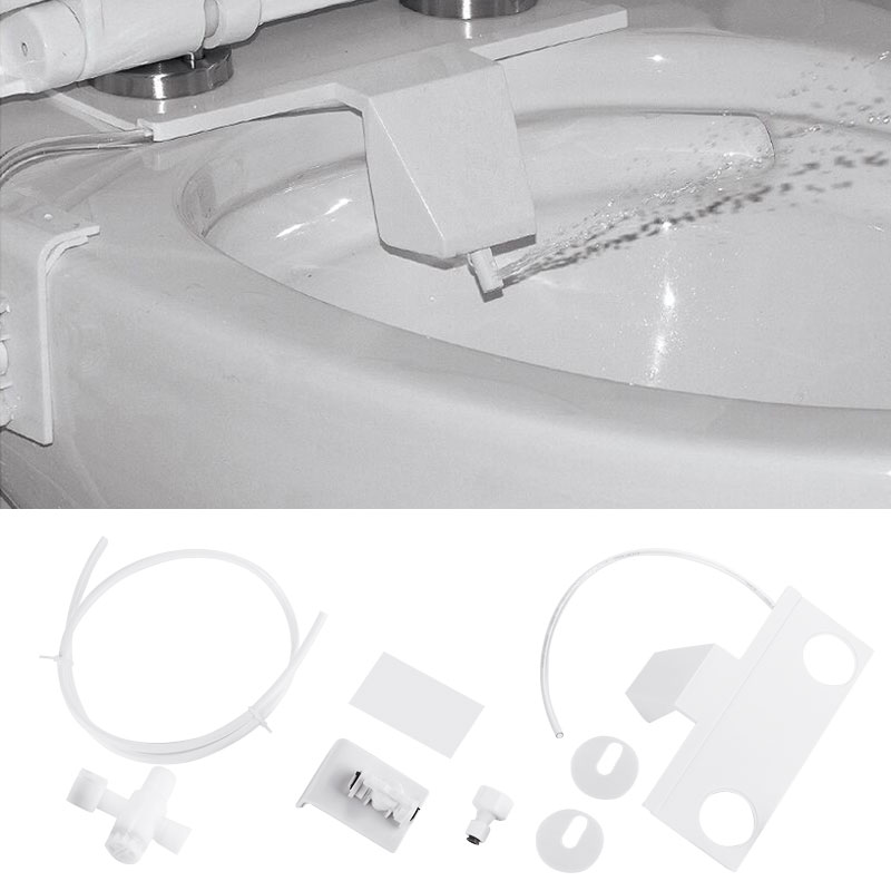 Toilet Sanitary Device Adsorption Type Bathroom Hygienic Toilet Flushing Sanitary Device Rinse Toilet Flushing Convenient