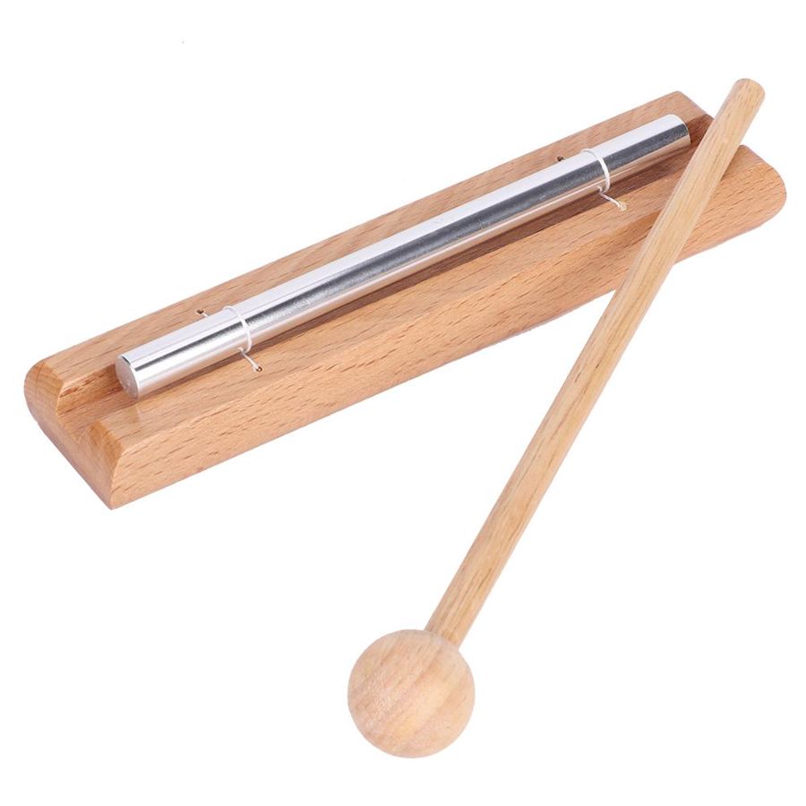 Solo Chime Percussie Muziekinstrumenten Voor Leraren Klaslokaal Houten Hamer Xylofoon