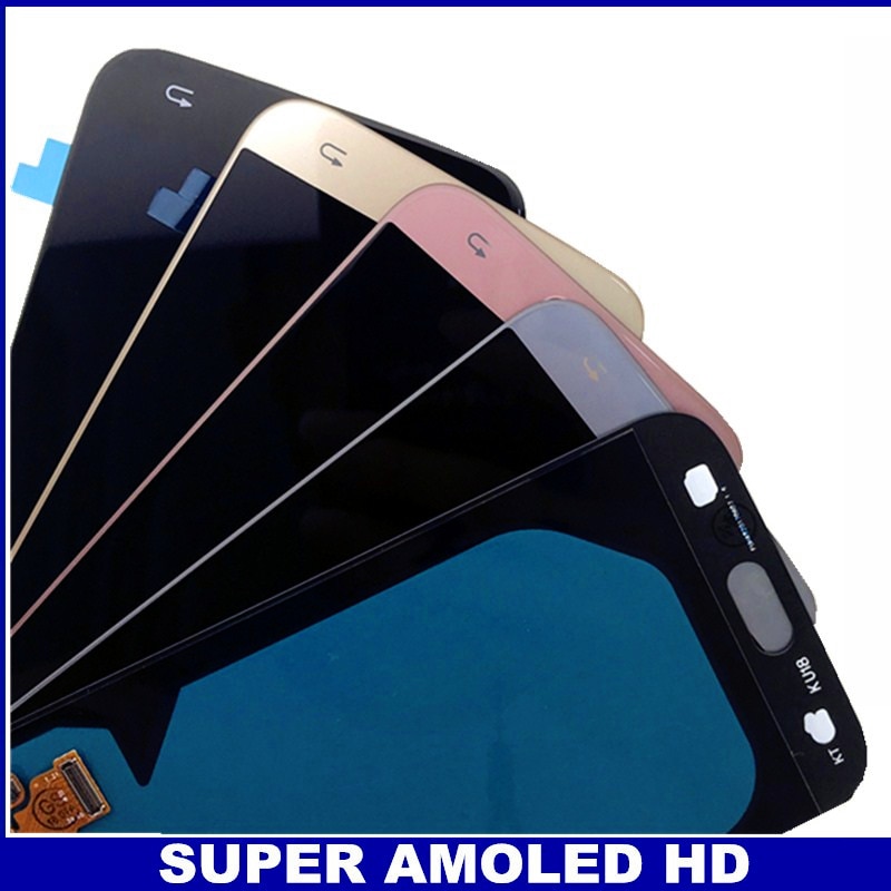 Pour Samsung Galaxy AMOLED LCD J5 J530 SM-J530F J530M LCD écran tactile numériseur assemblée avec réglage de la luminosité