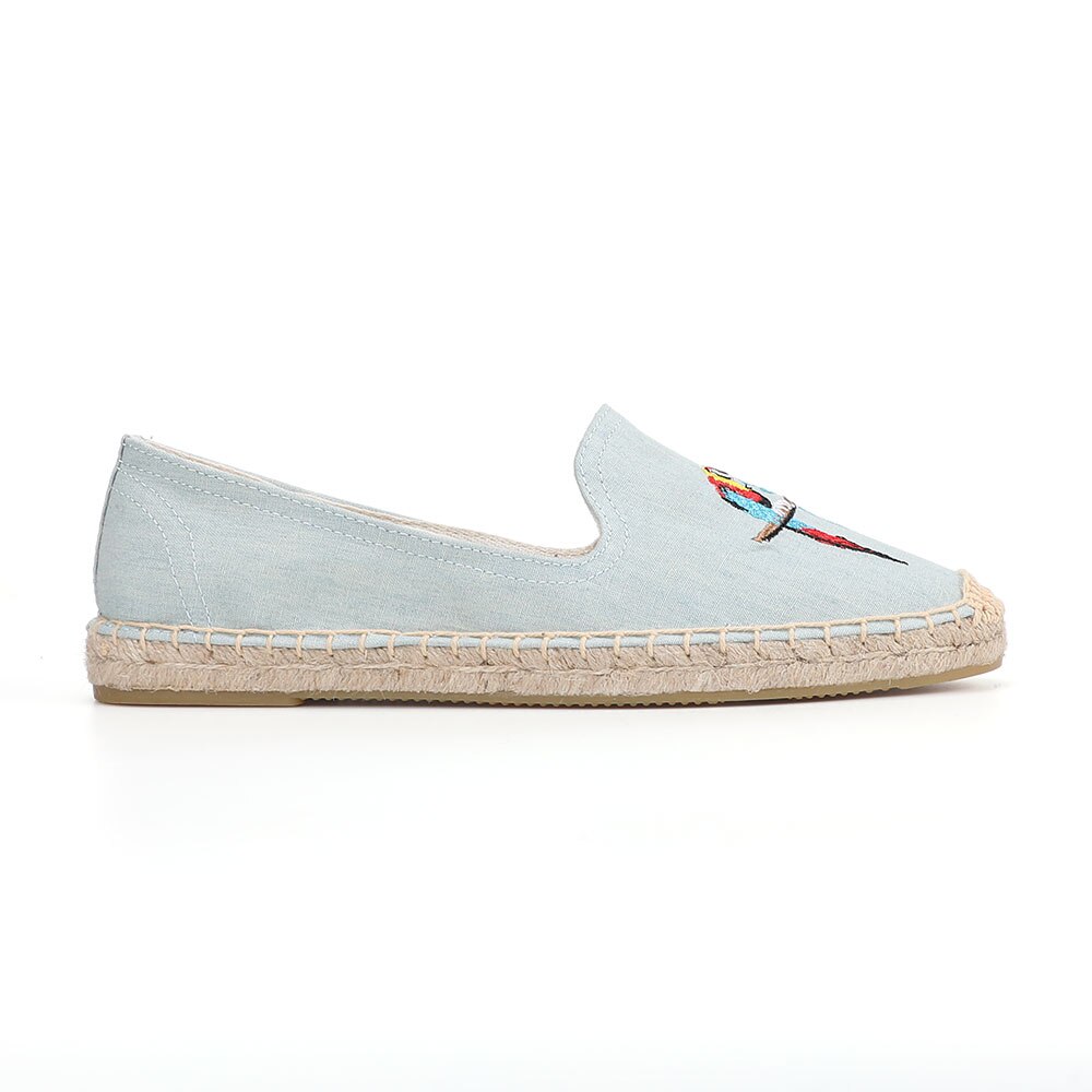 Tienda Soludos Platte Espadrilles Voor Vrouwen Fishemen Weven Canavs Stijl Rijden Wit Cartoon Boerenbont Strepen Stro Plat