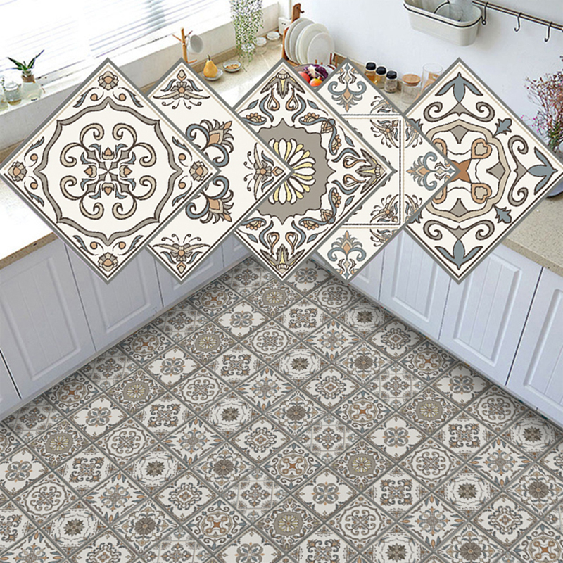Mandala Crystal Wall Stickers Waterproof And Oil-Proof Kitchen Bathroom Home Decoration Self-Adhesive Ceramic Tile Wall Decora