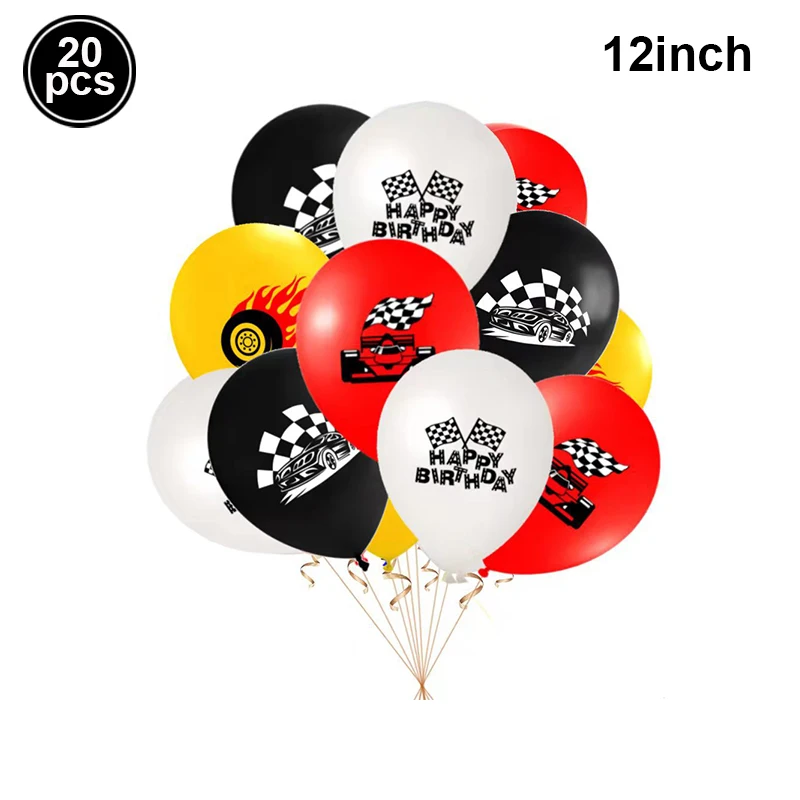 Motocross Party Decoration Foil Motorcycle Balloons Boys Dirt Bike Kids Race Car Motor Birthday Party Favor Baby Shower Supplies
