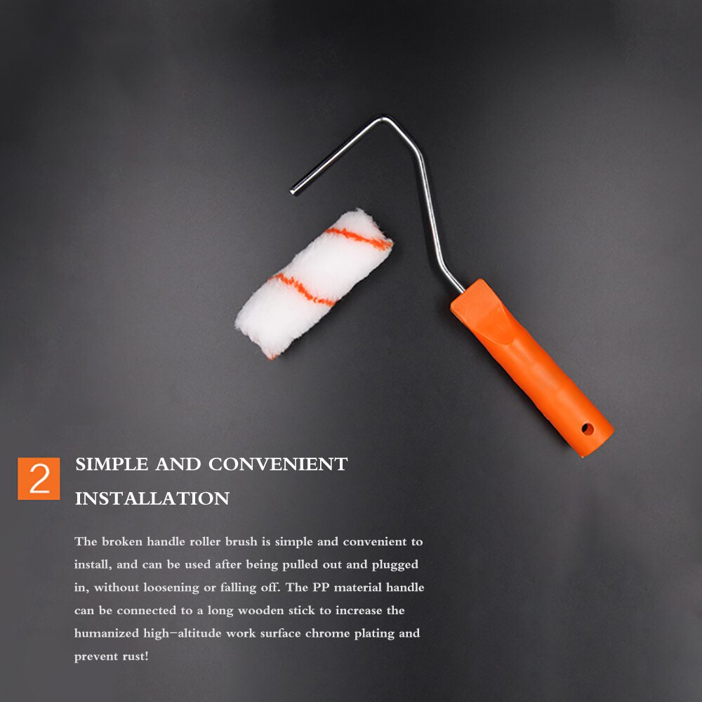 Multifunctional Paint Roller 4 Inch Mini Paint Roller Kit Foam Paint Roller Roller Home Repair Painting