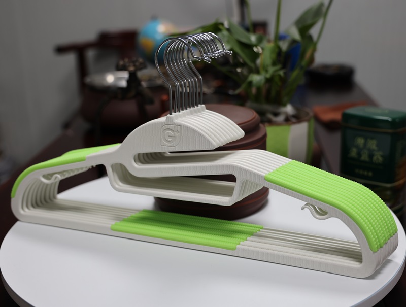 Cintre de vaccage pour Vêtements T1, Non Marquant, Durable, Multifonction, pour Gain de Place: kaki foncé