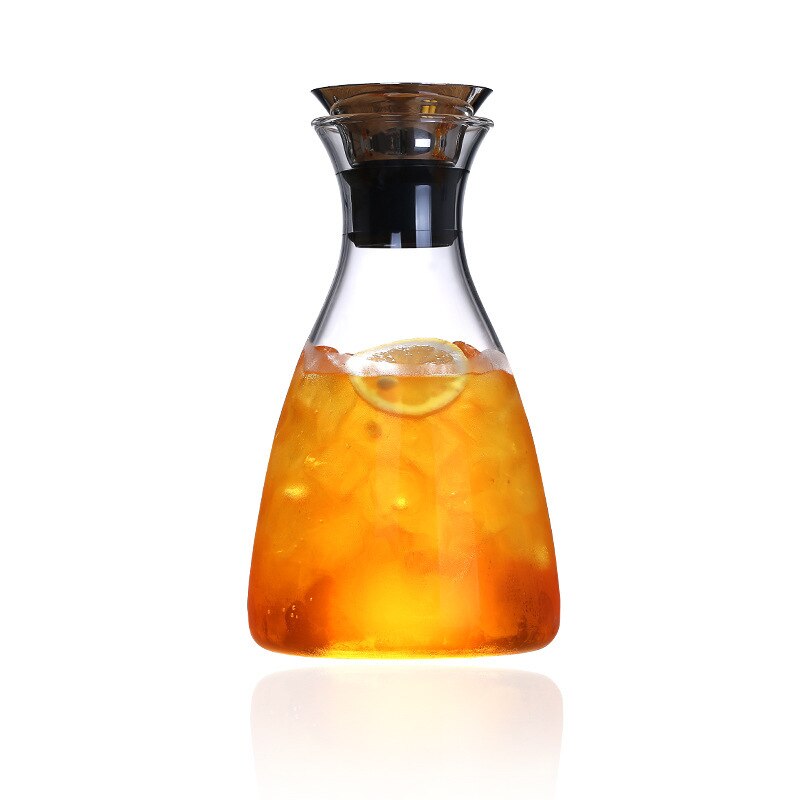 Jarra De cristal De alta capacidad De Dinamarca, Dispensador De zumo De Agua fría, limón, Soda, té perfumado, Dispensador De Agua, jarras, decantadores De vino