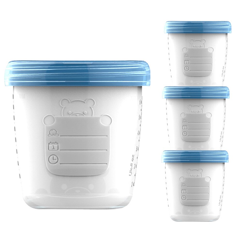 Cute Milk Storage Cup BPA-Free Freshmilkbox Fresh Milk Box for Breastmilkstoragecup