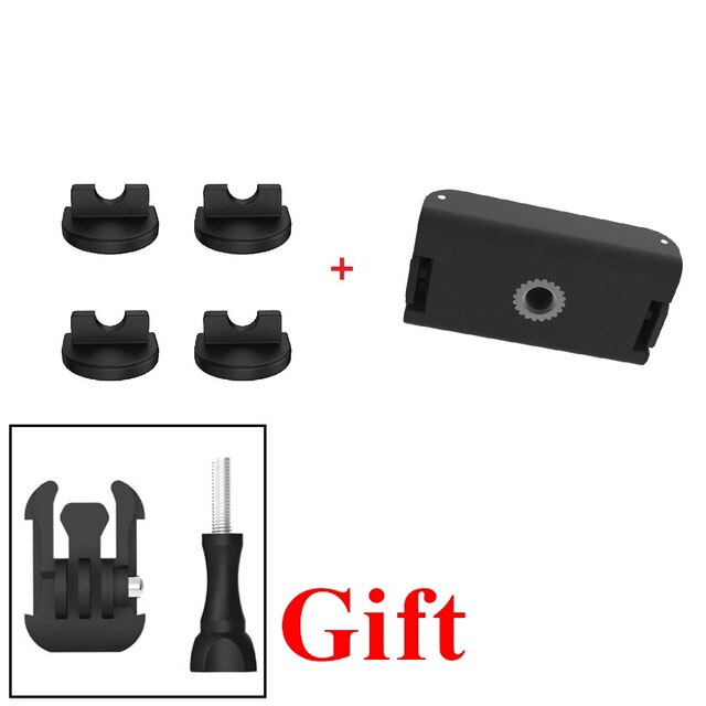 DJI Action 2 Magnetic Adapter Mount 1/4 Interface Mount Bracket Ball Head for DJI Osmo Action 2 Sports Camera Accessories: buckle option 1