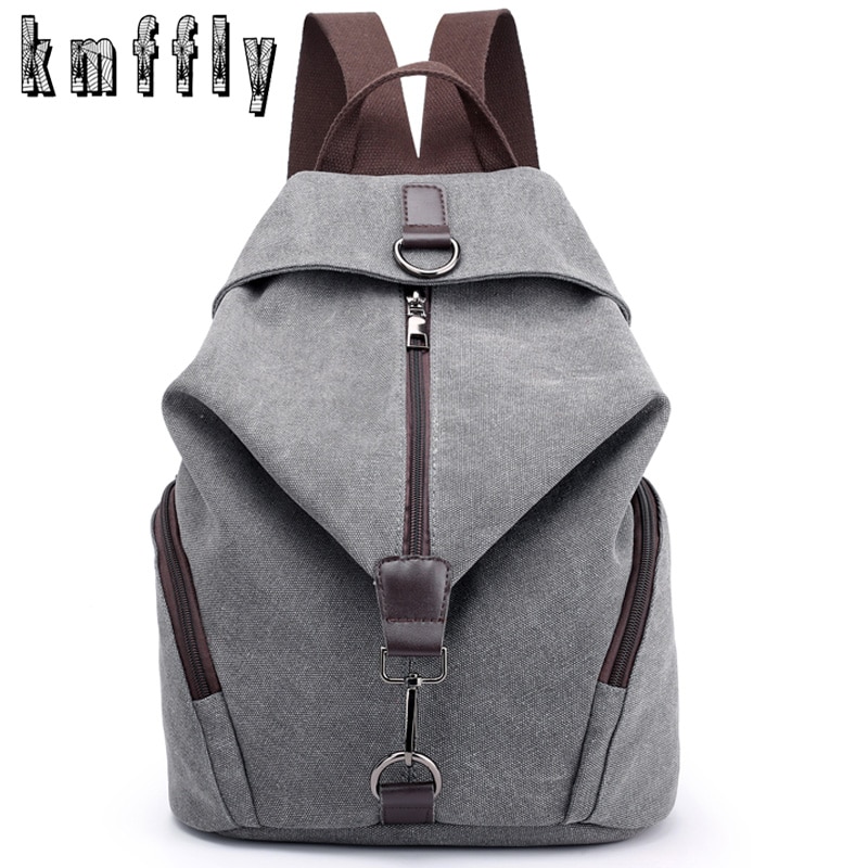 KMFFLY marka kobiety plecak płócienny styl Preppy szkoła dama dziewczyna student szkolna torba na laptop najwyższej jakości płótnie Mochila Bolsas2020