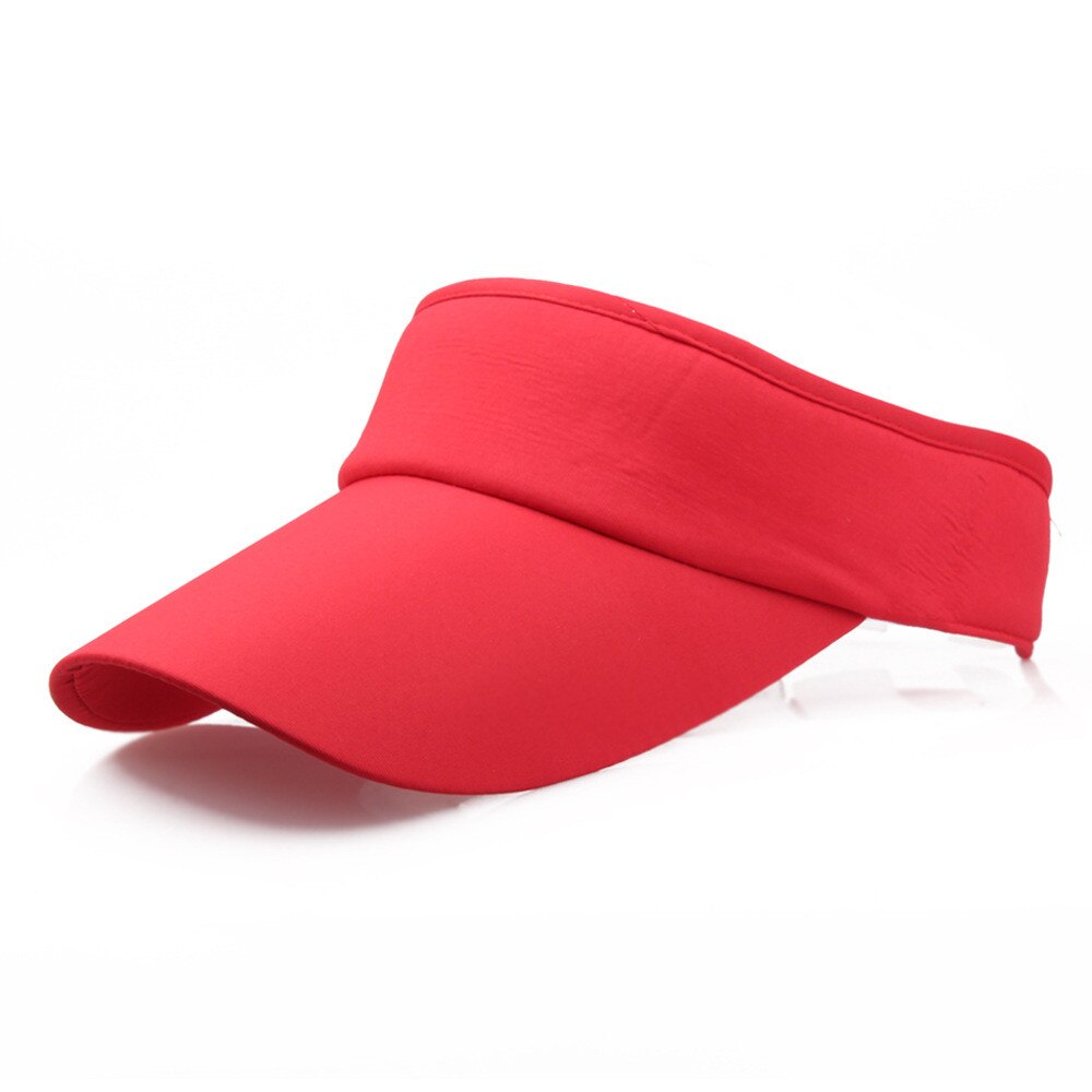 Unisexe réglable hommes femmes été sans haut Sport bandeau classique pare-soleil chapeau casquette Sport été chapeau femmes plage directe: A