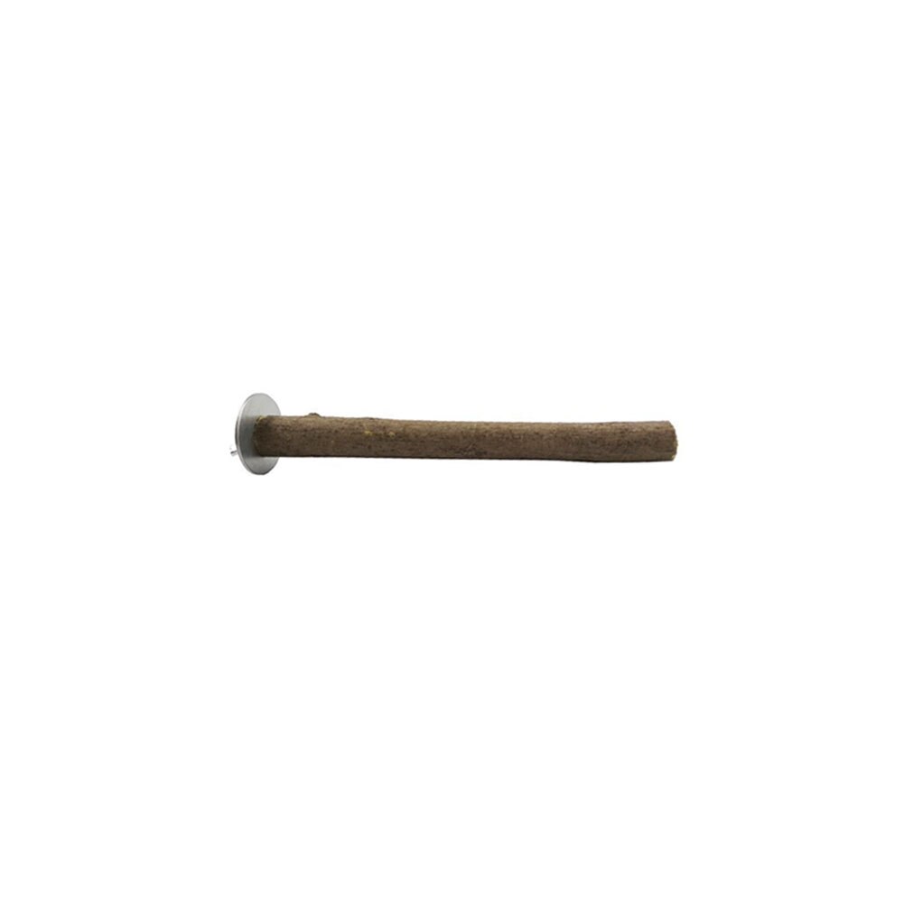 Husdjur papegoja fågelbur trä gren gaffel stativ ställning sittpinnar leksak fåglar stående pinnar: 15cm