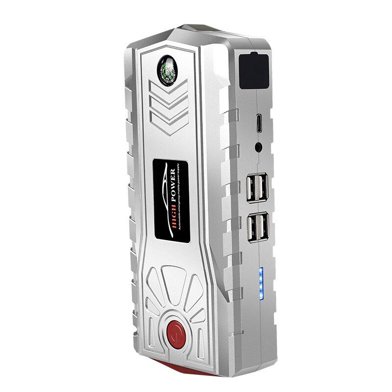 portable car starter 600A 4 USB car battery booster charger