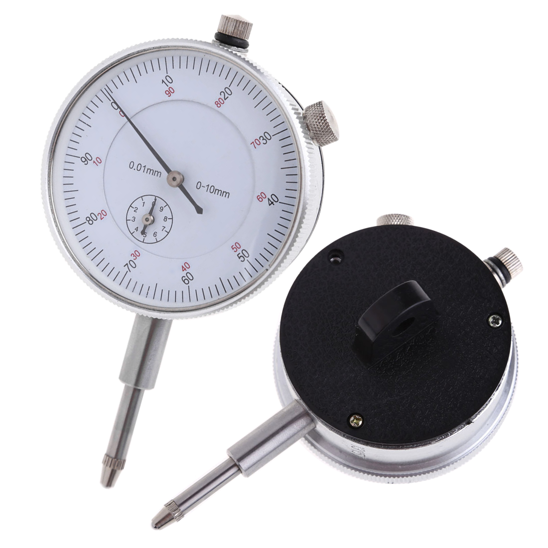 Precision 0.01mm Dial Indicator Gauge 0-10mm Meter Precise 0.01mm Resolution Indicator Gauge Mesure Instrument Tool Dial Gauge