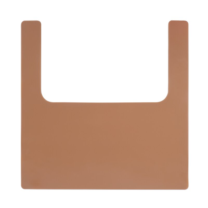 Mantel Individual de silicona para bebé, alfombrilla para mesa, vajilla de alimentación para niños, suave, fácil de limpiar, Color sólido: A-caly
