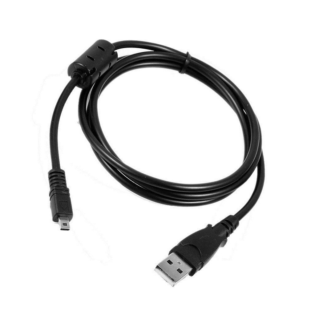 USB Cable with Magnet Ring Portable Camera Accessories 1.5M 8 Pin for Nikon Coolpix L19 L20 L100 S620 UC-E6 E4