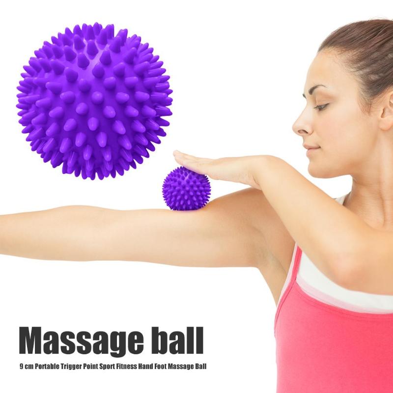 Spiky Massage Bal Slijtvaste Duurzaam Pvc Spiky Massage Bal Trigger Point Sport Fitness Hand Voet Pijn relief