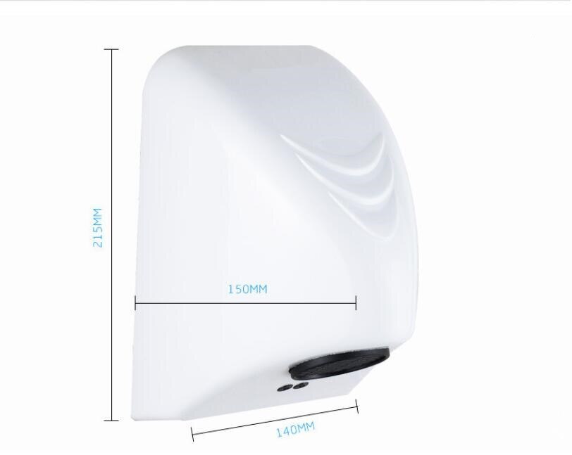 Bathroom Hotel or home Automatic Hand Dryer hand drier machine Wall Mounted electric sensor hand drier hand drying device