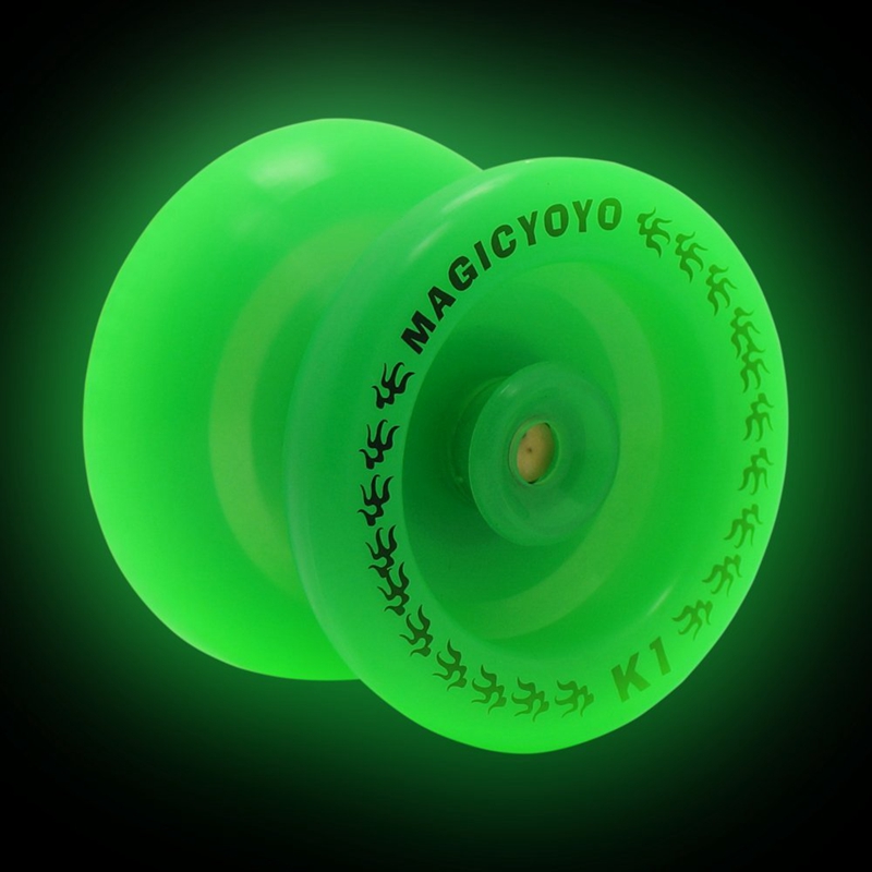 MAGICYOYO-K1-Plus Yoyo sensible, con saco de Yoyo, 5 cuerdas y guante yo-yo Gif