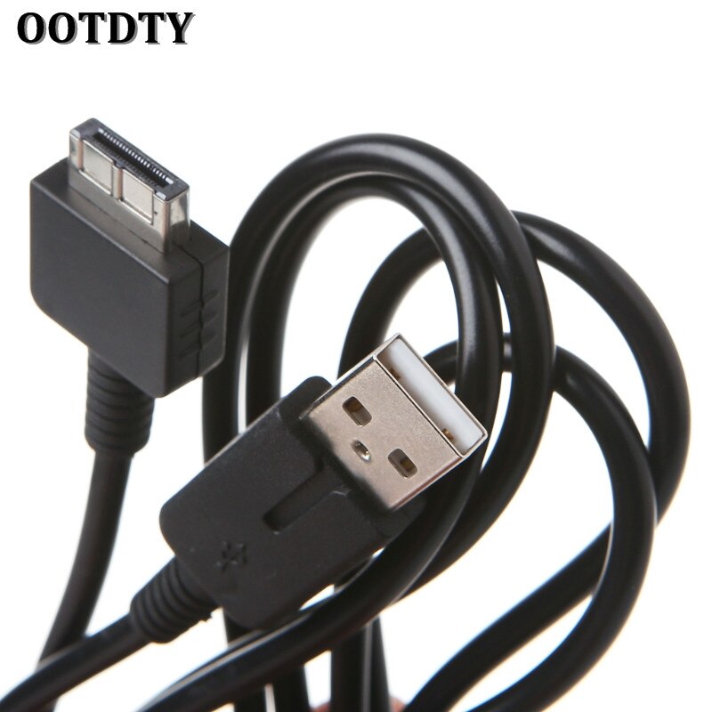 Ootdty, cabo carregador usb 2 em 1, cabo de transferência de dados, sincronização de dados, fio adaptador de energia para sony psv1000 psvita ps vita 1000