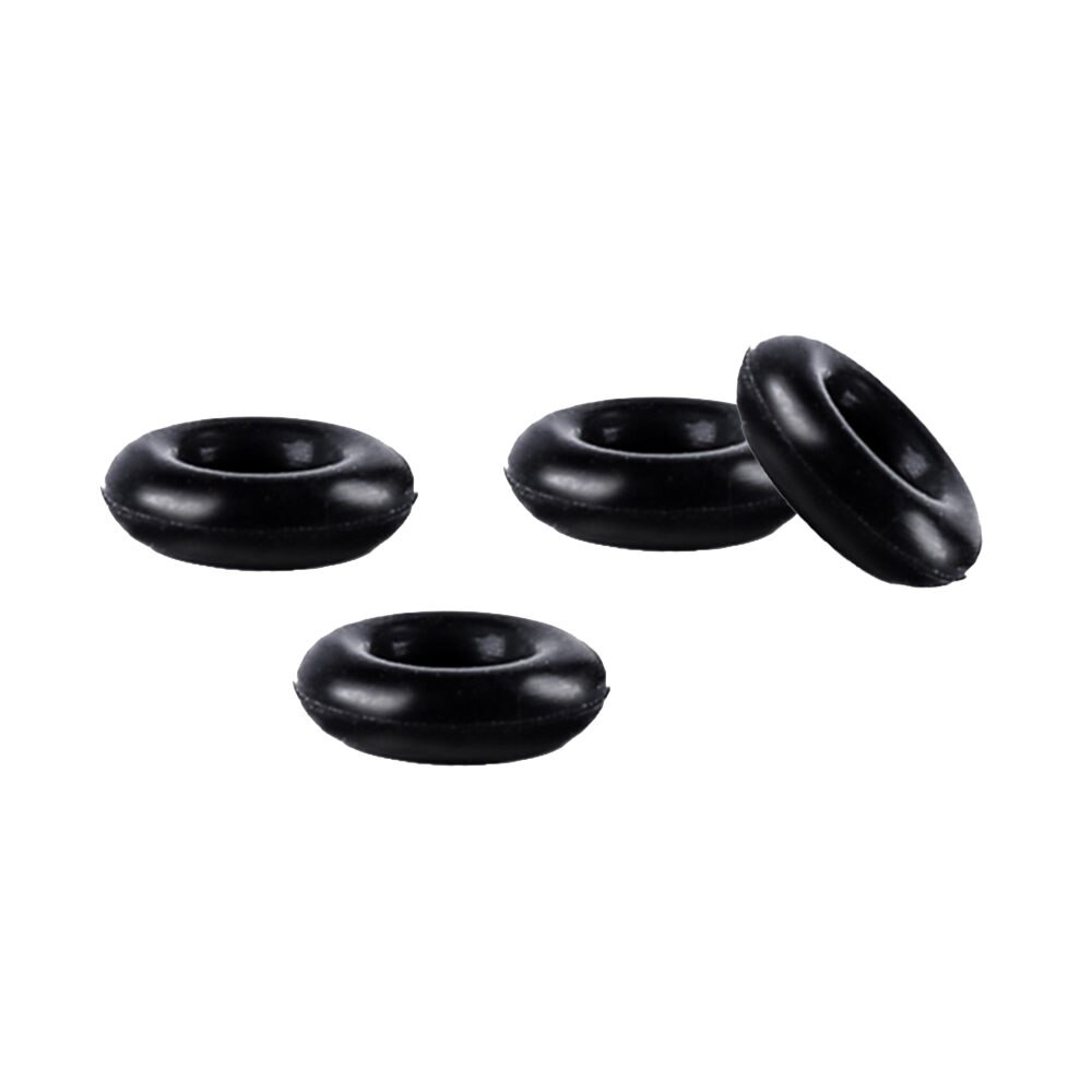 200x gummi o-ringetone svart anti-skli gummiskive til aluminium dart skaft stramme skiver pil tilbehør verktøy 2mm/4mm