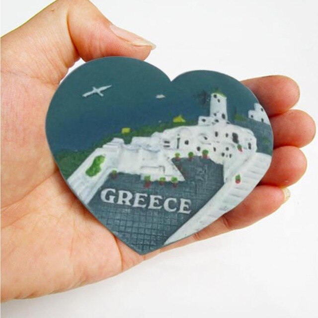 Hars 3D Magneet San Francisco Londen Parijs Japan Griekenland Sydney Bali Souvenir Landschap Magneet 9 Soorten