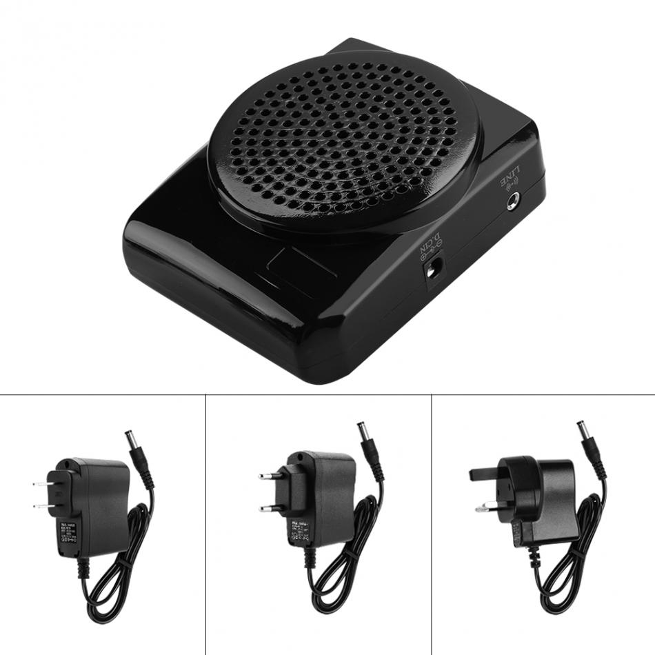 110V-220V Portable Rechargeable Voice Loud Booster Amplifier Microphone Teaching Speaker with Waistband