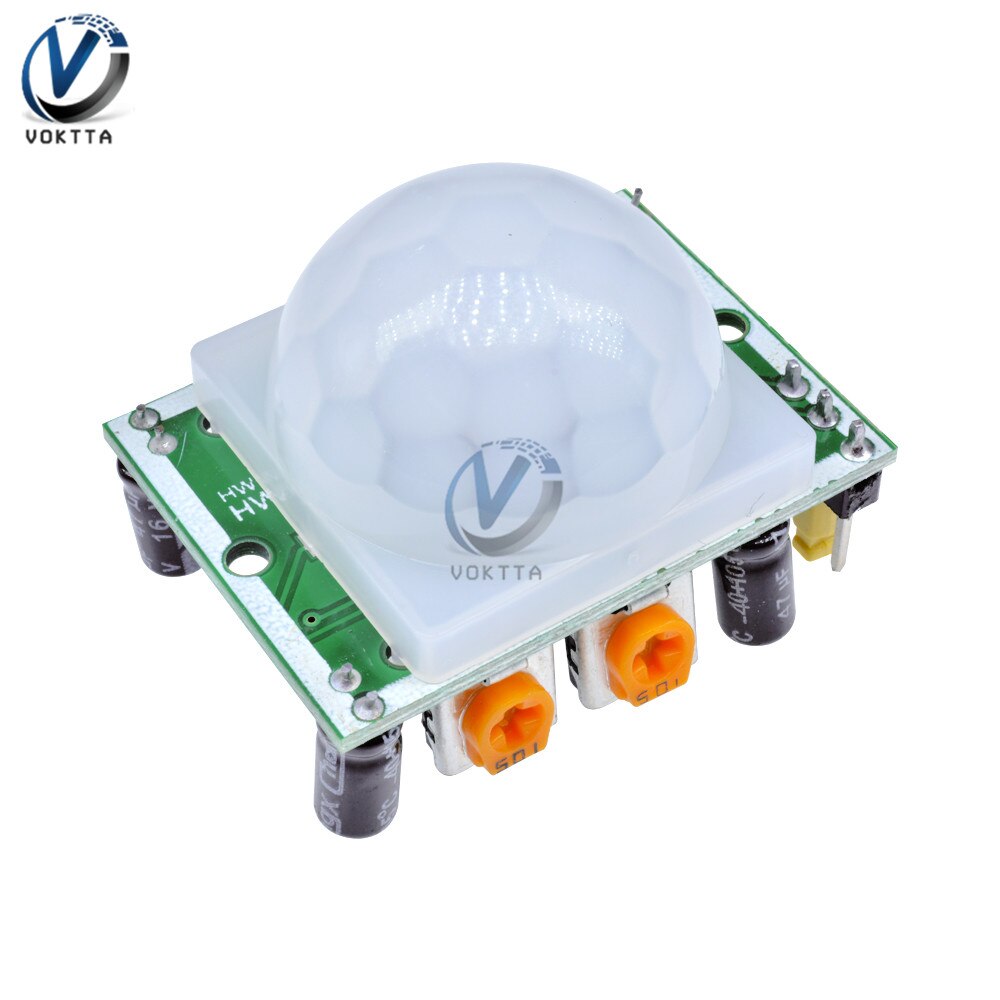 HC-SR501 HC-SR505 Einstellen IR Pyroelektrische Infrarot PIR Modul bin312 Bewegung Sensor Detektor Modul mit HC-SR501 Halterung Diy: SR501 Sensor Grün