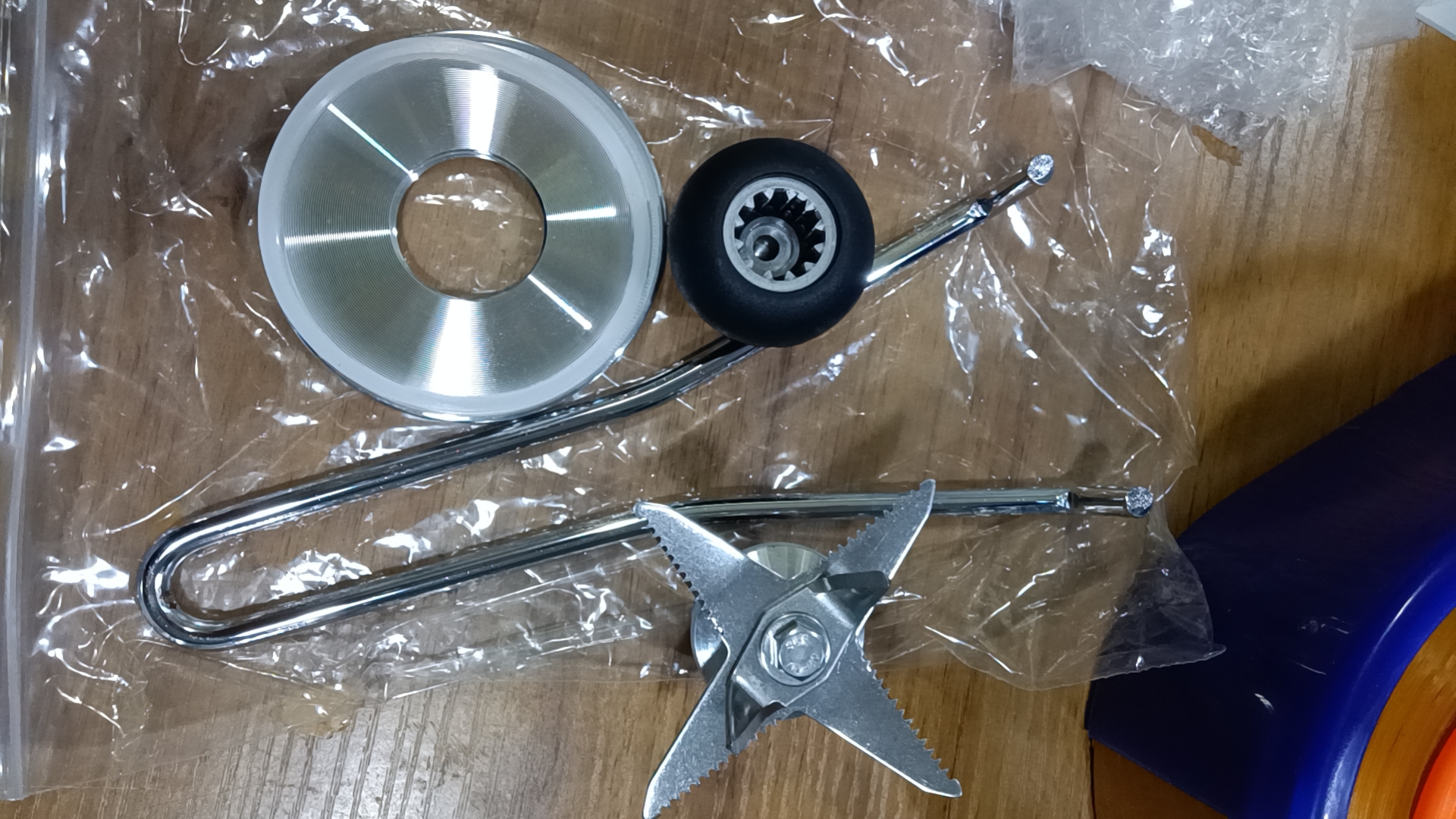 Blender Juicer Spare Parts Blade Knife Compatible with TWK TM 767 800 TWK Jtc 767 800 biolomix t5200 gastrorag b020b Kitchen Kit