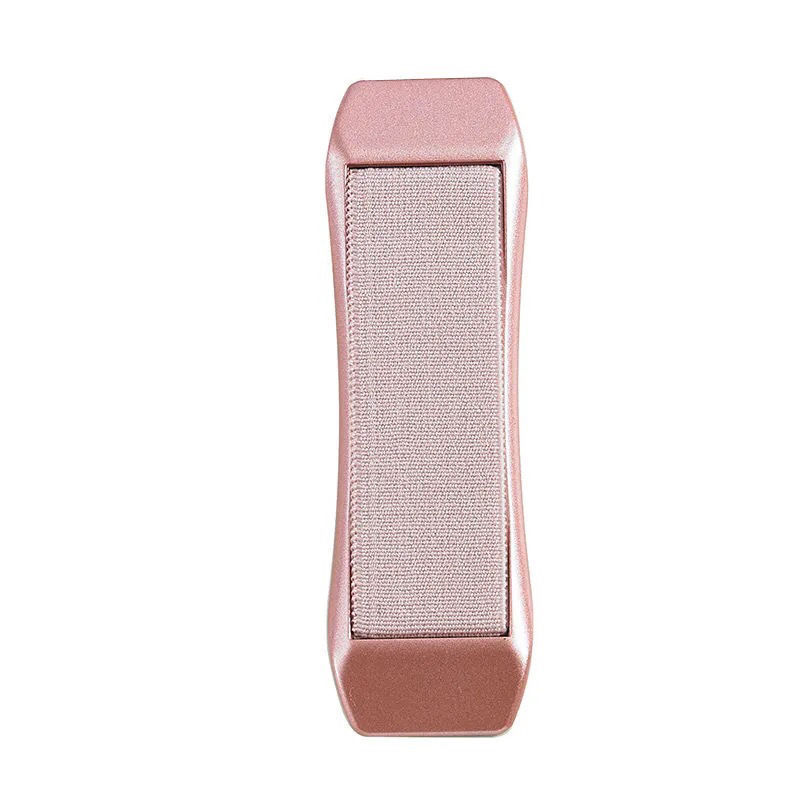 1 Stück Gummiband Finger griff halter für Handy zurück Aufkleber stehen universelle dünne flexible Griff Tablet PC Sling Strap: Orange