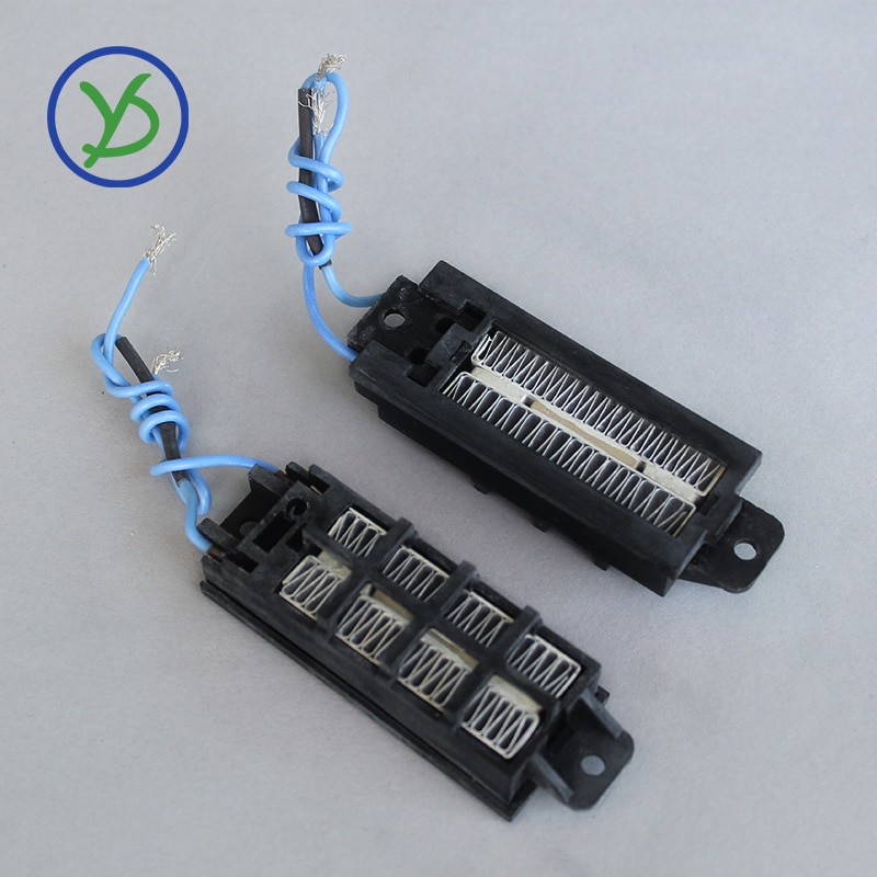 2Pcs Incubator heater PTC electric heater ceramic air heater heating element 100W/220V 95*31mm