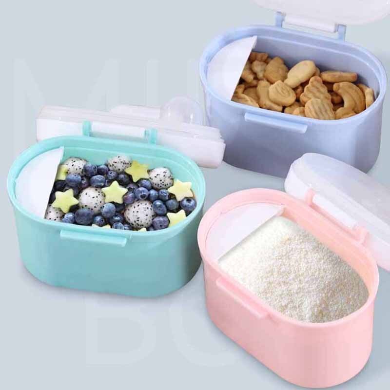 Boîte de stockage de lait en poudre pour bébé,distributeur de nourriture, conteneur, alimentation pour enfants, portable, PP,