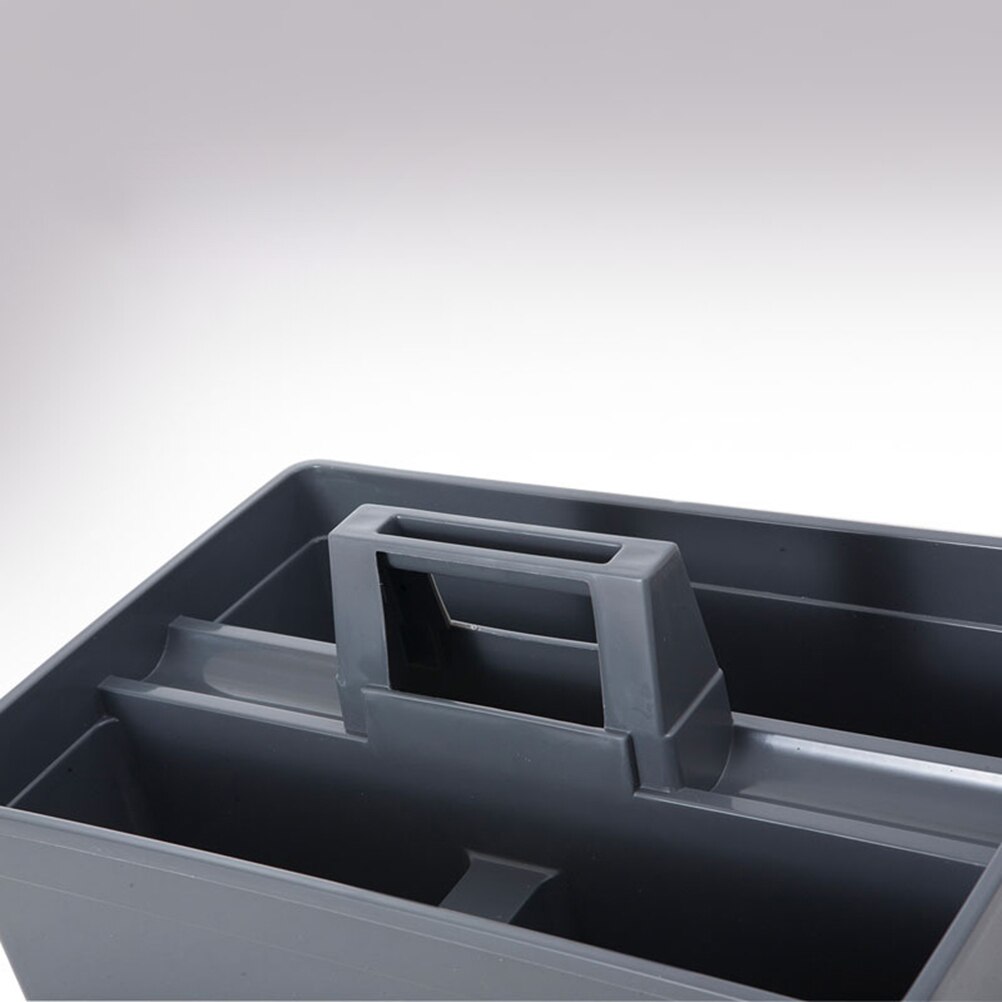 1pc 3 avdelare verktygscaddy executive serie plast för allmänt bruk rengöringscaddy för bärbar caddy praktisk caddy med handtag