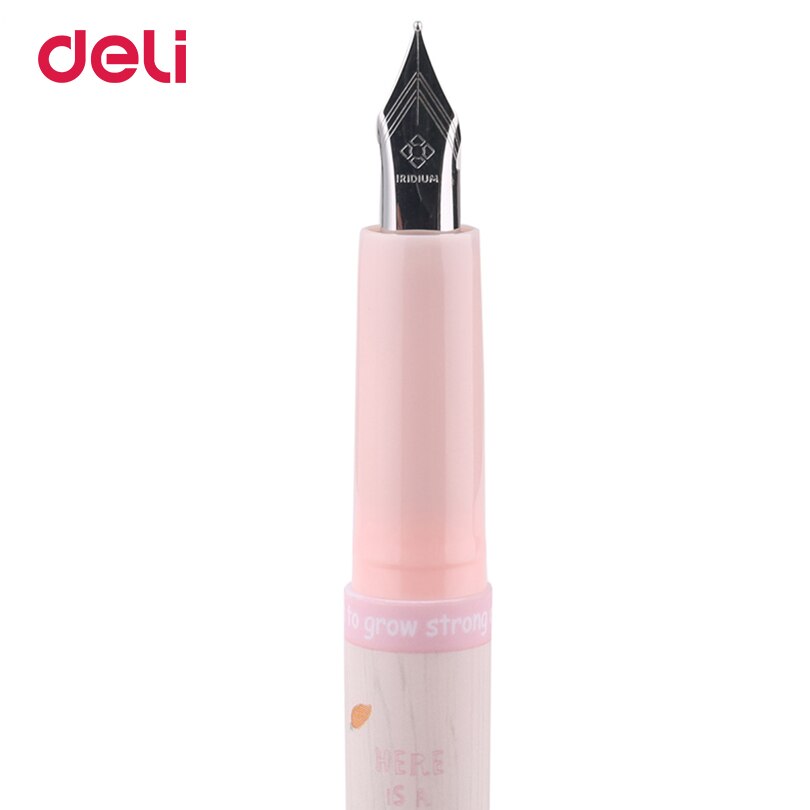 Deli pen Candy Fountain pen writing stationery blue ink pen school & business supplies for kid writing tools