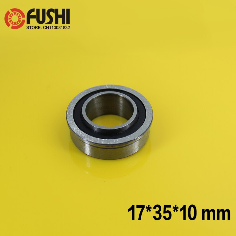 F6003-2RS Wheelbarrow Bearing 17*35*10 mm ( 1 PC ) Garden Trolley Ball Bearings With Flanged