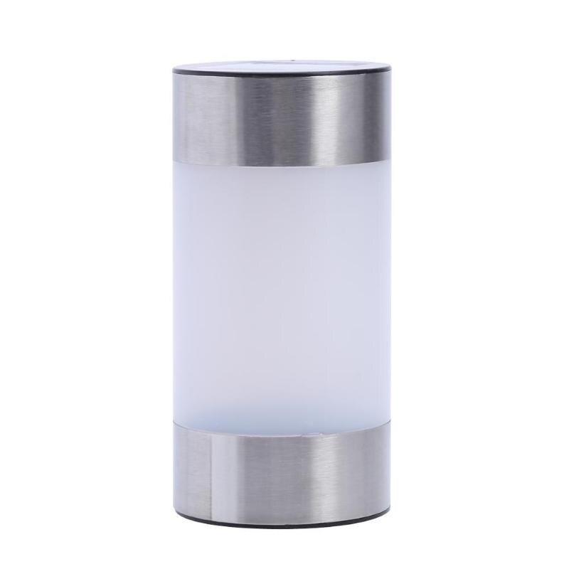 2 Stuks Rvs Led Solar Verlichting Led Wandlamp Hek Lamp Outdoor Tuinverlichting Secuity Sensor Hek Lamp