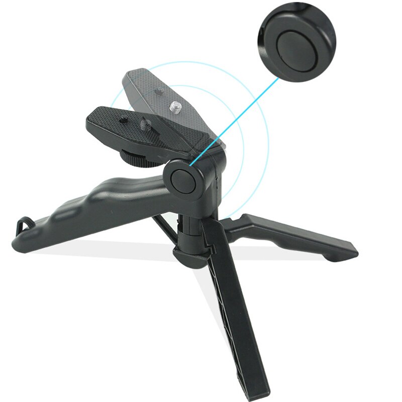 Mini Macro SLR Camera Tripod Photography Props Portable Travel Stand Camcorder Three-dimensional Gimbal