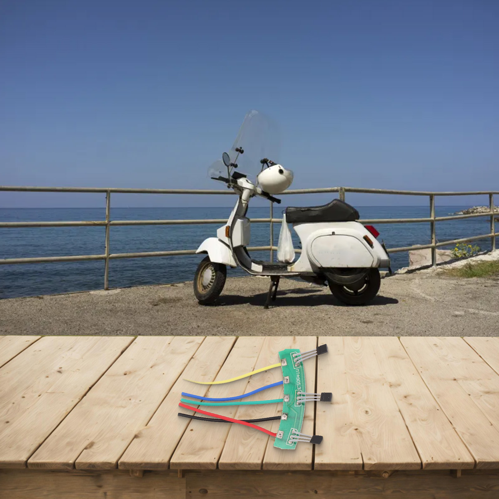 1pc Ebike Motor Hall Sensor With Board Cable 3144 3413 Hall Part For Two Wheel Motor Electric BicycleAccessories