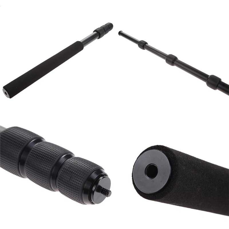 Micro Monopod 50cm-172cm 3 Section Microphone Stand Micro Boom P... – Grandado