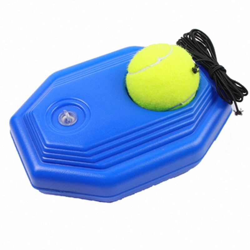 Tennis træningsværktøj med elastisk rebkugle selvstændig rebound bold med træner multifunktionsbold træning tennis træningsværktøj